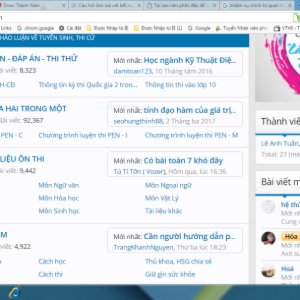 Khoảnh khắc thức đêm trên DĐ